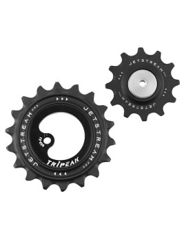 GALET DERAILLEUR AOPW TRIPEAK 12-18 DENTS CERAMIQUE 12x2V. SRAM AXS RED E1-FORCE E1 NOIR +2024 (JEU DE 2) (GARANTIE 4 ans)