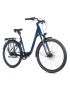 VELO MUSCULAIRE CITY BIKE 28 LEADER FOX ESCALANTE 2025 MIXTE BLEU BRILLANT NEXUS 8V COURROIE (16,5'' - H42cm - TAILLE  S - POUR