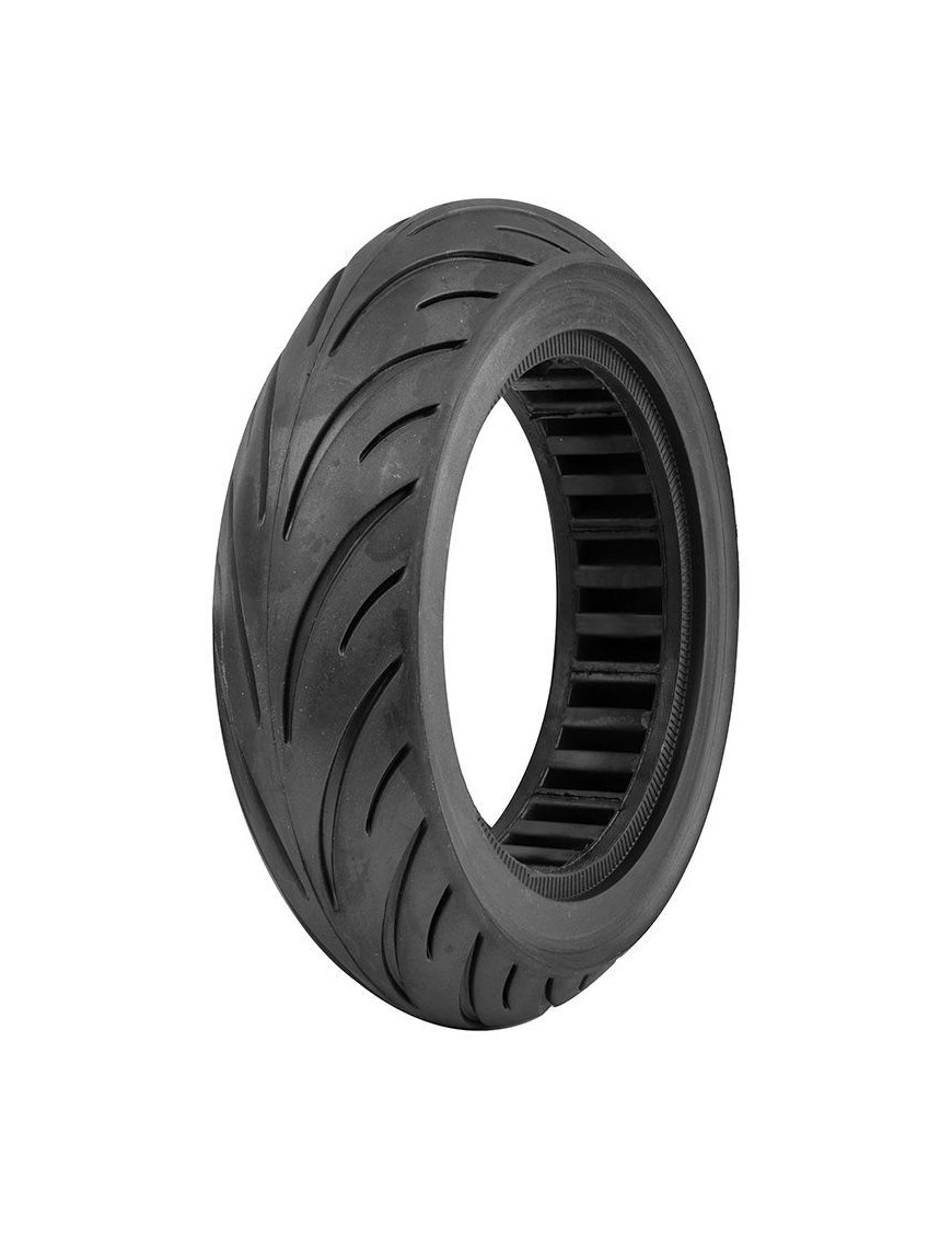 PNEU TROTTINETTE PLEIN 10 X 2.50 P2R NOIR (SEGWAY NINEBOT MAX G30 SERIES) (JANTE LARGEUR 45mm, DIAMETRE INTER 164mm, DIAMETRE E