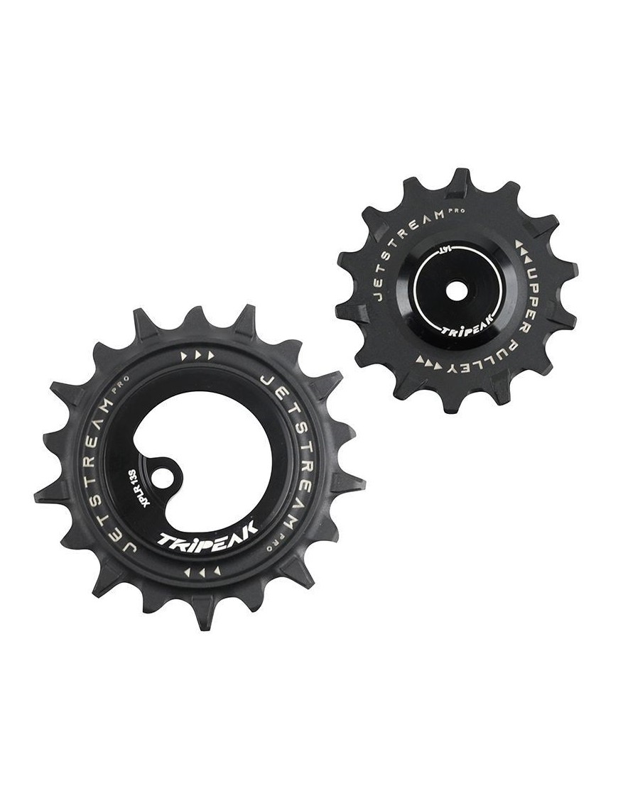 GALET DERAILLEUR AOPW TRIPEAK 14-18 DENTS CERAMIQUE 13x1V. SRAM AXS FORCE XPLR NOIR (JEU DE 2) (GARANTIE 4 ans)