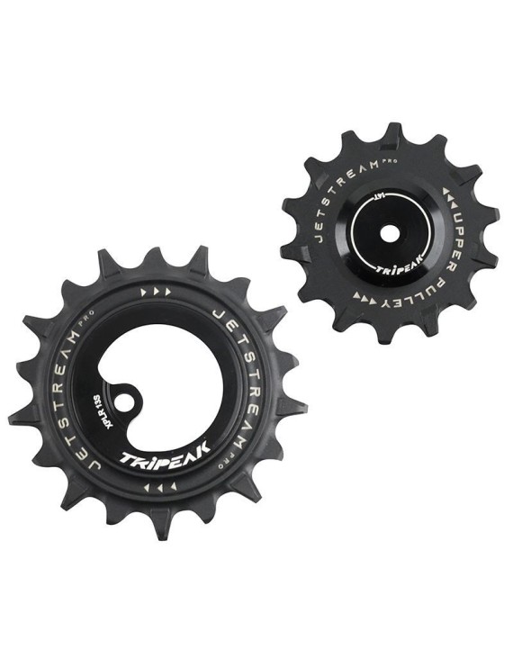 GALET DERAILLEUR AOPW TRIPEAK 14-18 DENTS CERAMIQUE 13x1V. SRAM AXS FORCE XPLR NOIR (JEU DE 2) (GARANTIE 4 ans)