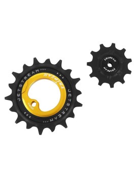 GALET DERAILLEUR AOPW TRIPEAK 11-18 DENTS CERAMIQUE 12-11x2V. SHIMANO GRX RX810 - 815 - 820 OR (JEU DE 2) (GARANTIE 4 ans)