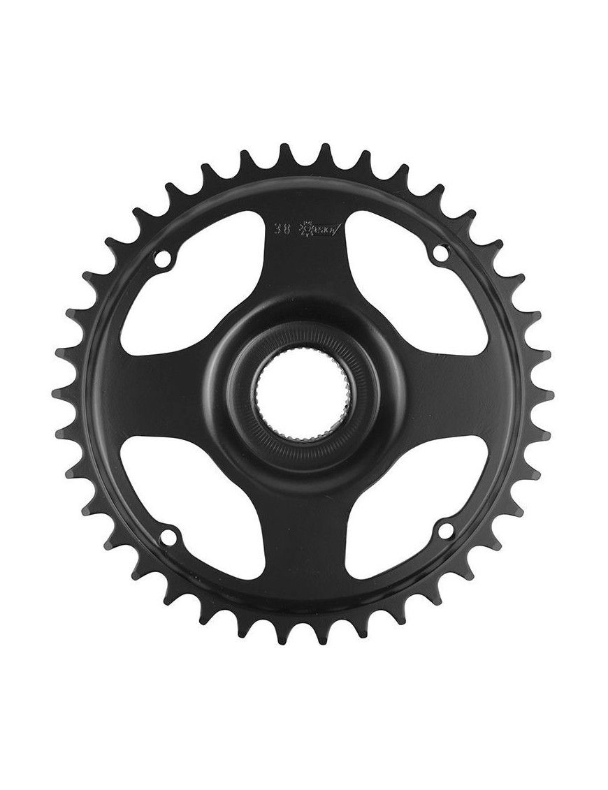 PLATEAU VAE-E-BIKE DIRECT MOUNT POUR PANASONIC ESJOT 38DTS MONO NOIR ACIER (2.38 - 1-2x3-32")  (GENERATION X0) (DEPORT 11.55mm)