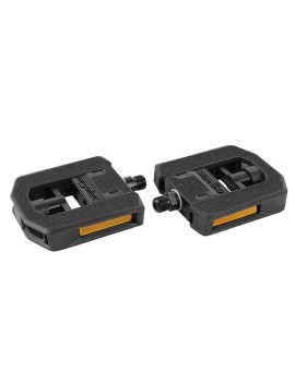 PEDALE CITY ERGOTEC PLIANTE ALU-RESINE NOIR 9-16 (PAIRE SUR CARTE) 100x102mm