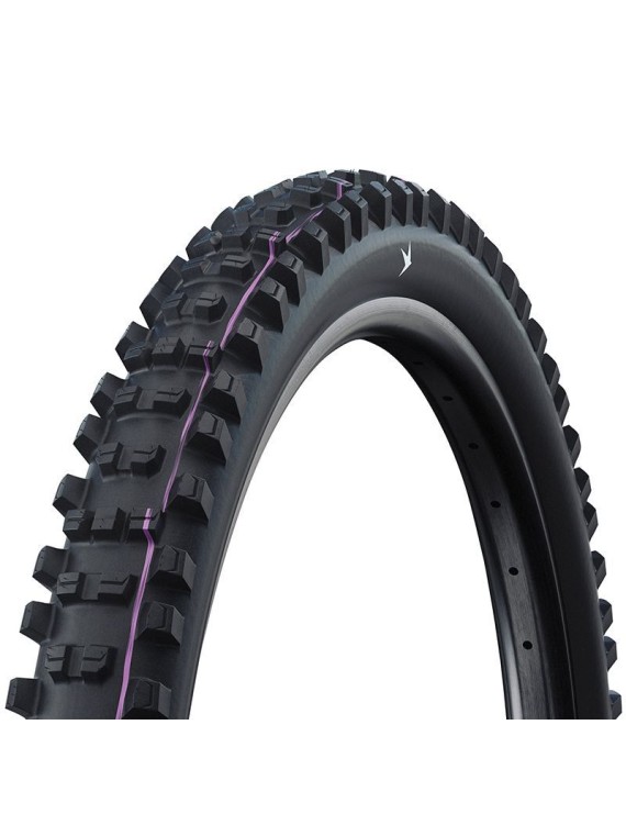 PNEU VTT - VAE 27.5 X 2.50 SCHWALBE SHREDDA REAR RADIAL GRAVITY NOIR TS (64-584) TUBELESS READY HOMOLOGUE VAE E50