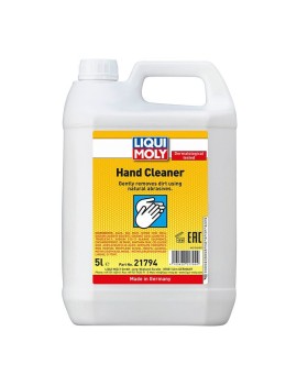 SAVON-NETTOYANT MAINS LIQUI MOLY HAND CLEANER (BIDON 5 L)  -TESTE DERMATOLOGIQUEMENT-