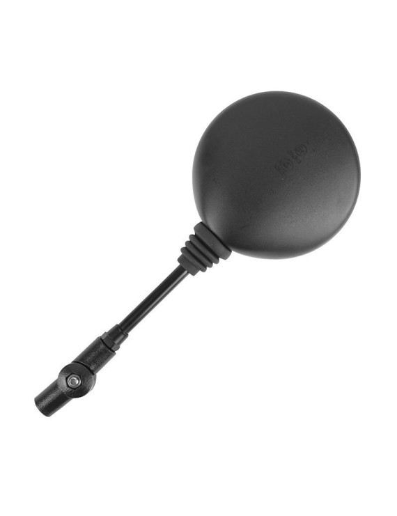 RETROVISEUR MOTO - QUAD - SCOOT -VELO UNIVERSEL REPLIABLE NOIR (AVEC COLLIER) (HOMOLOGUE CE)  -P2R-