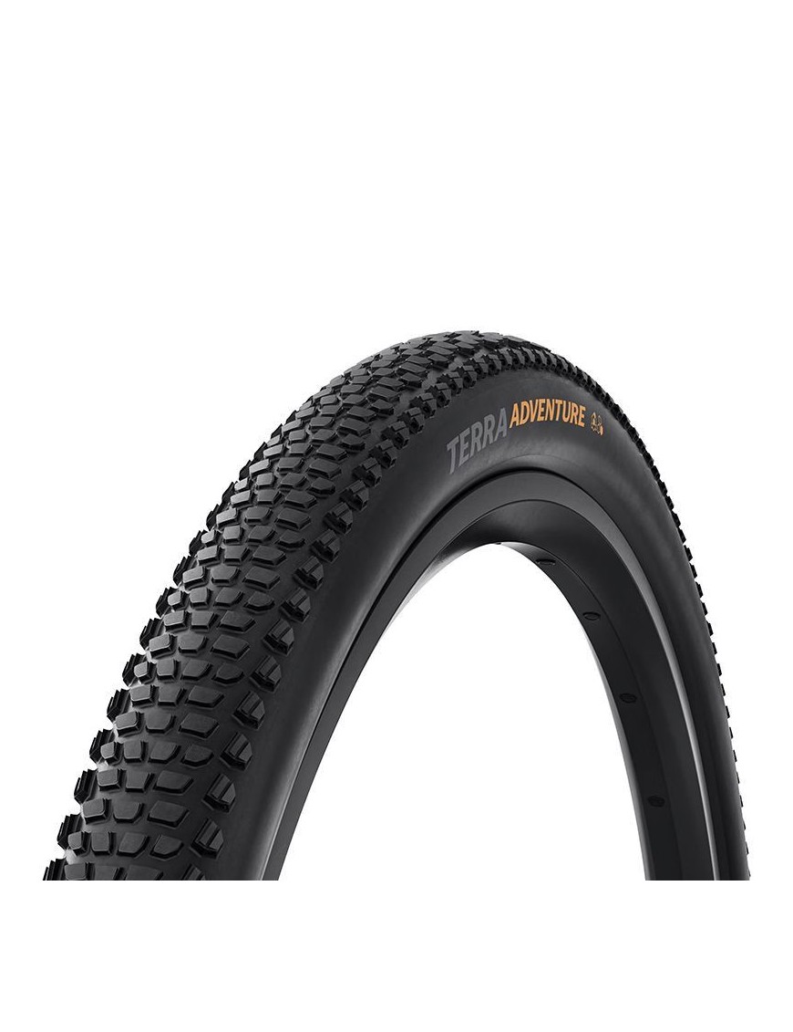 PNEU GRAVEL 700 X 45 CONTINENTAL TERRA ADVENTURE TRAIL NOIR TUBELESS READY TS (45-622) COMPATIBLE VAE