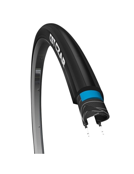 PNEU ROUTE 24 X 1.00 CST CZAR NOIR (23-520) TR - DUAL COMPOUND