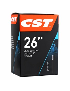 CHAMBRE A AIR VELO 26 x 1.50-1.75 CST VALVE STANDARD 48 mm