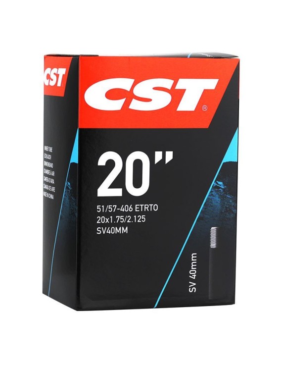 CHAMBRE A AIR VELO 20 x 1.75-2.125 CST VALVE STANDARD 40 mm