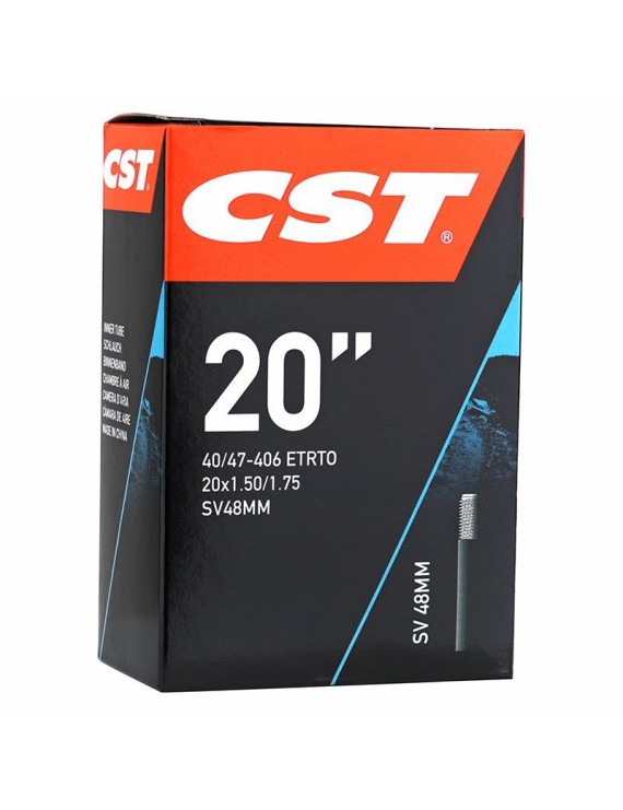 CHAMBRE A AIR VELO 20 x 1.50-1.75 CST VALVE STANDARD 48 mm