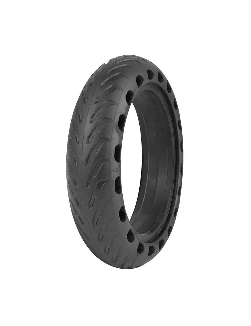 PNEU TROTTINETTE PLEIN ALVEOLE  8.5 X 2.00 NOIR (POUR XIAOMI M365 ET AUTRES)