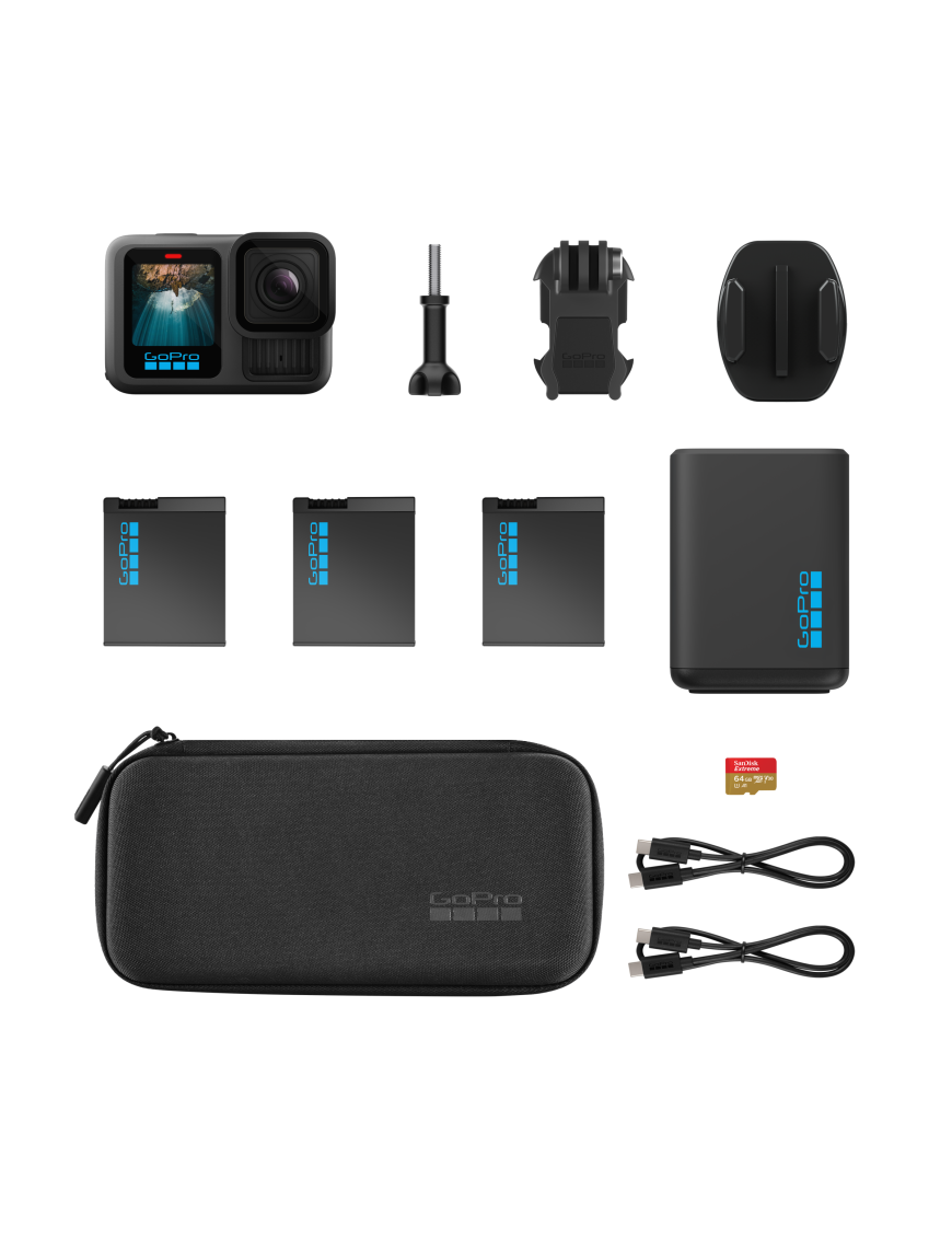 Pack caméra GOPRO HERO13 Black Extended Power Bundle