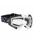 MASQUE-LUNETTES CROSS ADX MX BLANC-NOIR ECRAN TRANSPARENT ANTI-RAYURES (HOMOLOGUE EN1938) (+ LIVRE AVEC ECRAN MIROIR)