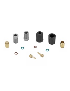 KIT RECHANGE FREIN HYDRAULIQUE STAR (2 RACCORDS + 2 OLIVES + 2 JOINTS) POUR 2 ET 4 PISTONS (VENDU AU KIT)