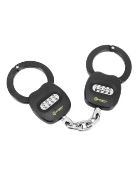 ANTIVOL VELO - TROTTINETTE A MENOTTE AUVRAY A COMBINAISON L48,3cm NOIR