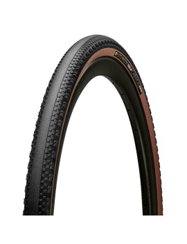 PNEU GRAVEL 700 X 40 HUTCHINSON CARACAL RACE RACING LAB TAN NOIR-MARRON TUBELESS READY RENFORCE TS (40-622)