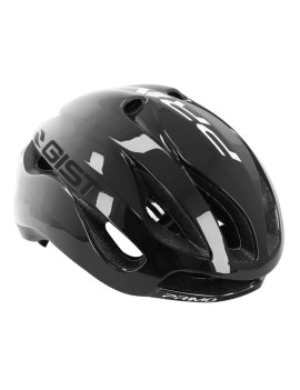 CASQUE VELO ADULTE GIST ROUTE PRIMO RESTYLING NOIR-BLANC FULL IN-MOLD TAILLE 56-62 REGLAGE MOLETTE 230GRS