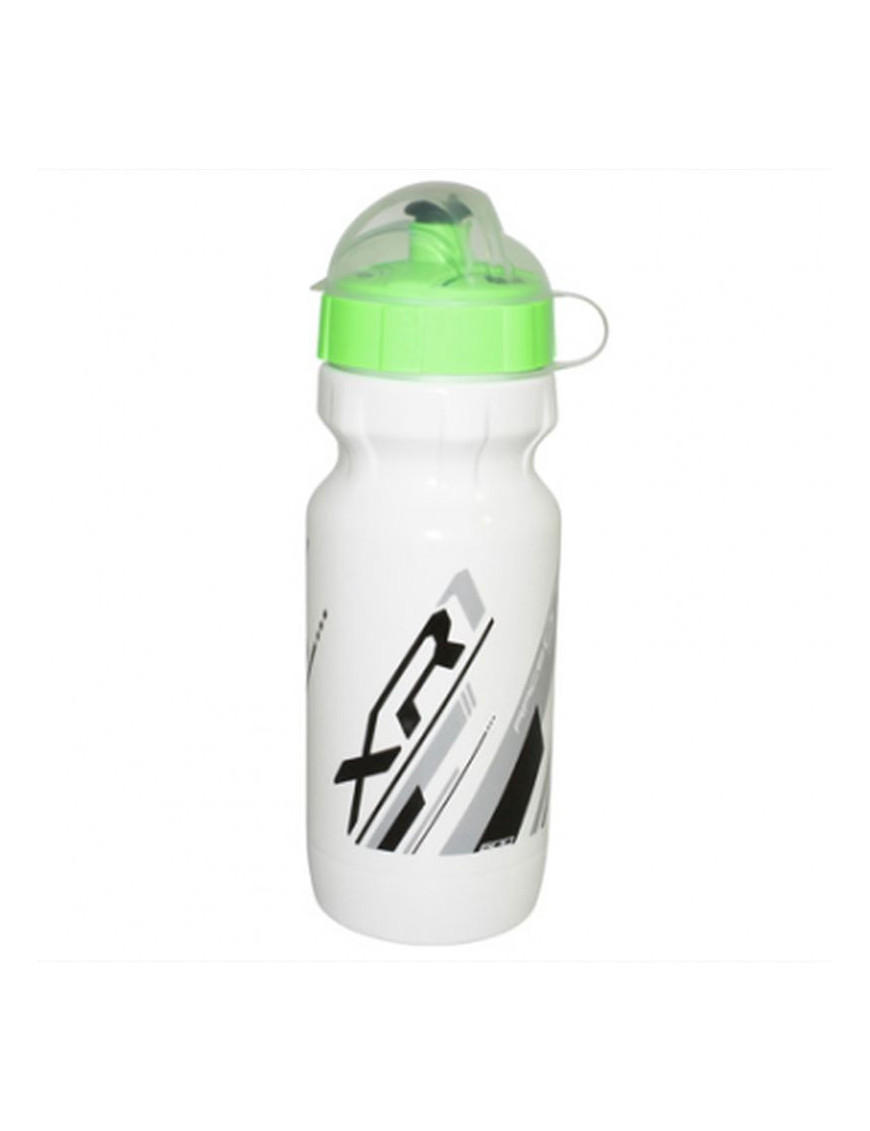 Bidon race one xr1 v2 blanc/vert fluo 600ml biodegradable