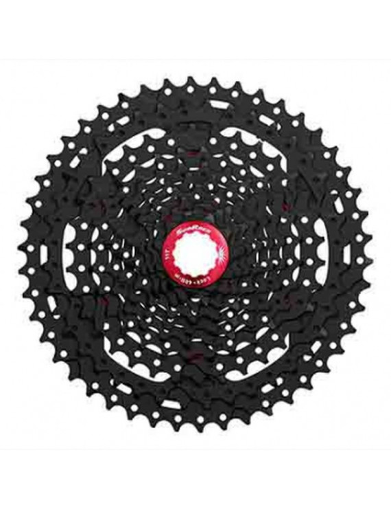 CASSETTE 10V. SUNRACE 11-46 MX3 POUR SHIMANO NOIR (LIVRE EN BOITE) (11-13-15-18-21-24-28-34-40-46)