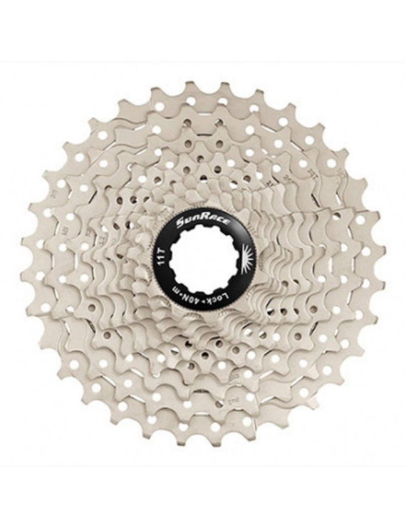 CASSETTE 11V. SUNRACE RS3 11-28 ROUTE POUR SHIMANO NOIR (LIVRE EN BOITE) (11-12-13-14-15-17-19-21-23-25-28)