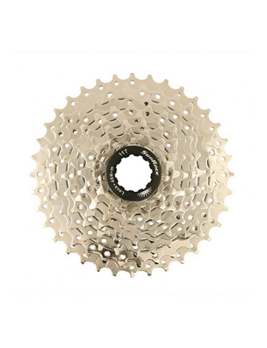 CASSETTE  9V. SUNRACE 11-36 M98 POUR SHIMANO NICKEL (LIVRE EN BOITE) (11-13-15-18-21-24-28-32-36)