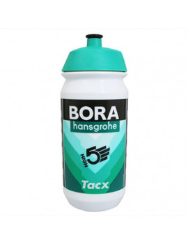 Bidon tacx bora blanc/noir/vert 550ml