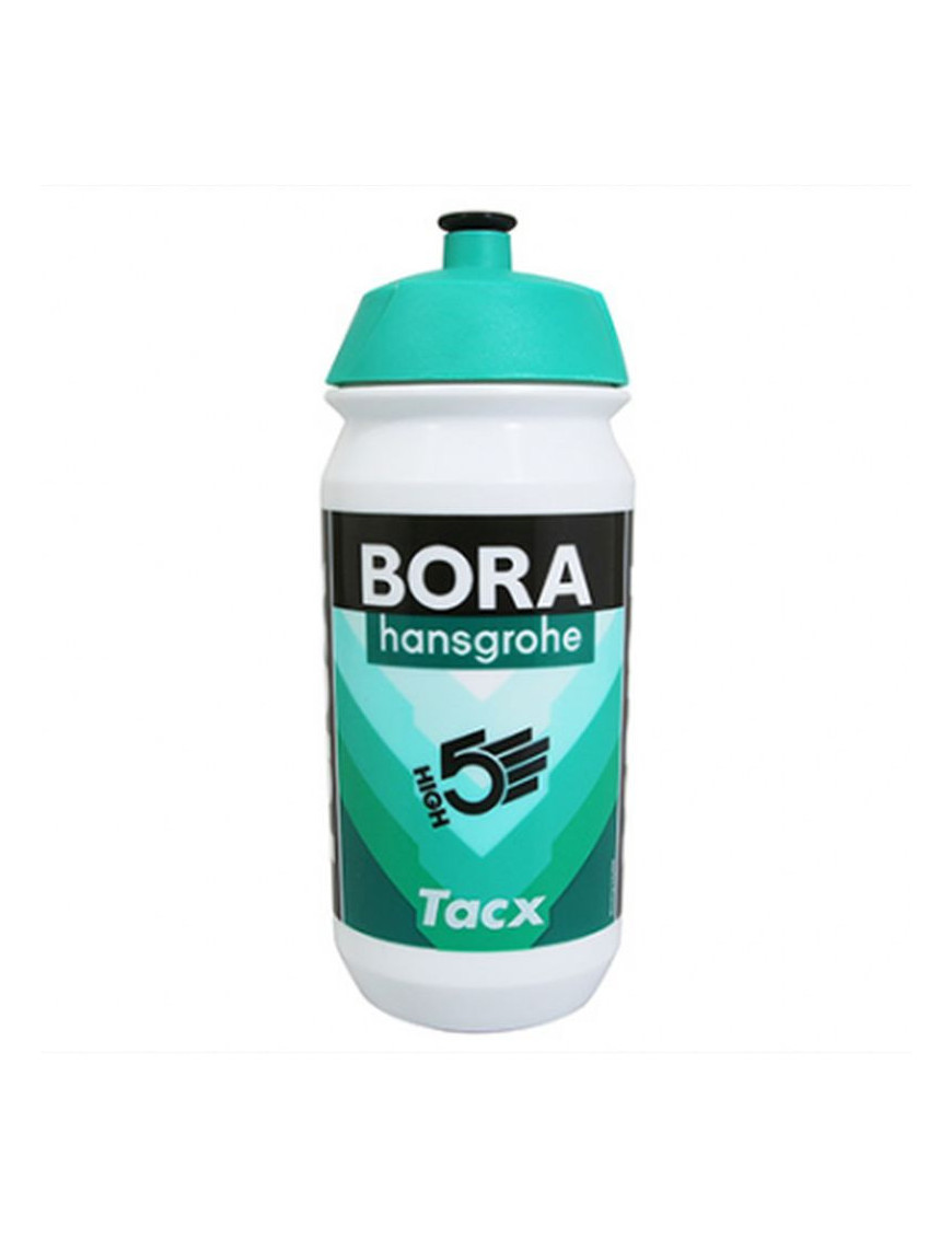 Bidon tacx bora blanc/noir/vert 550ml