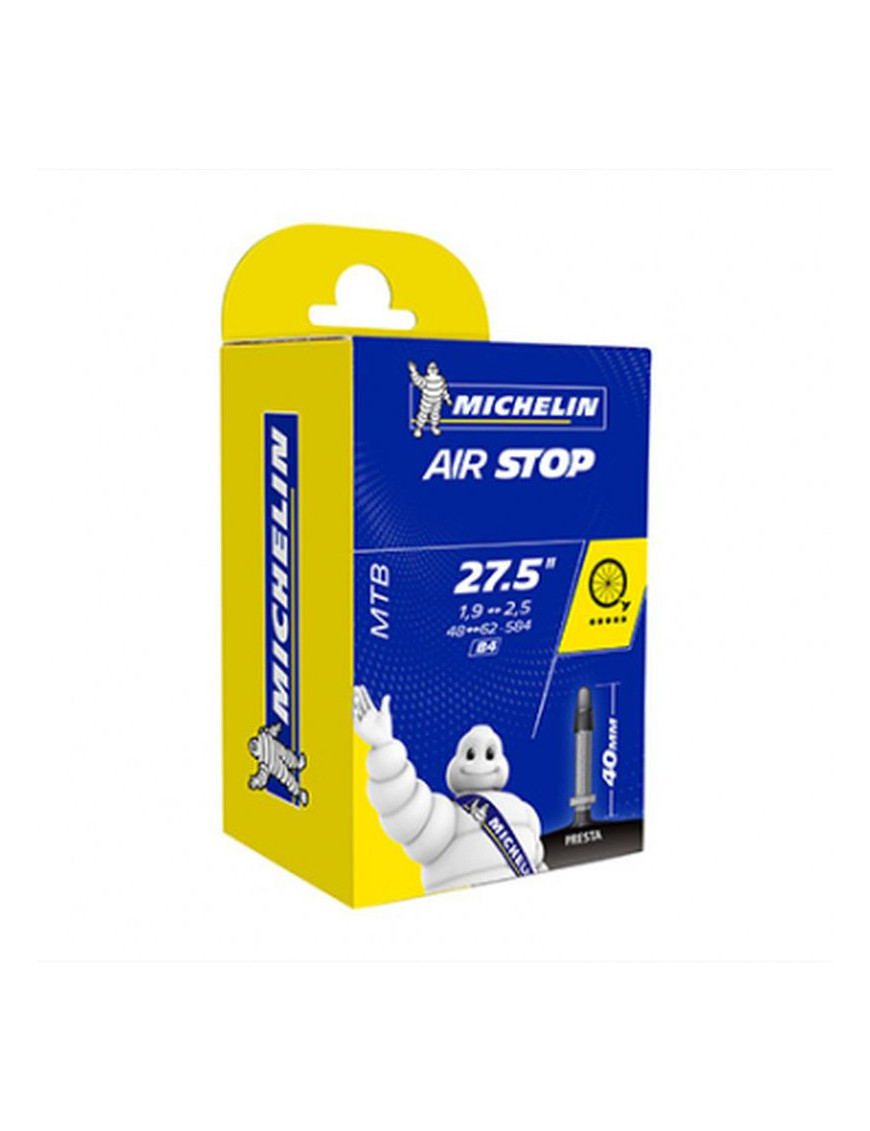 CHAMBRE A AIR VELO 27.5 x 1.90-2.60 MICHELIN B4 VALVE PRESTA 40mm (48-62X584)