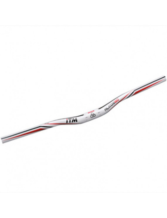 Cintre VTT demi releve itm alcor blanc 31,8mm l640mm