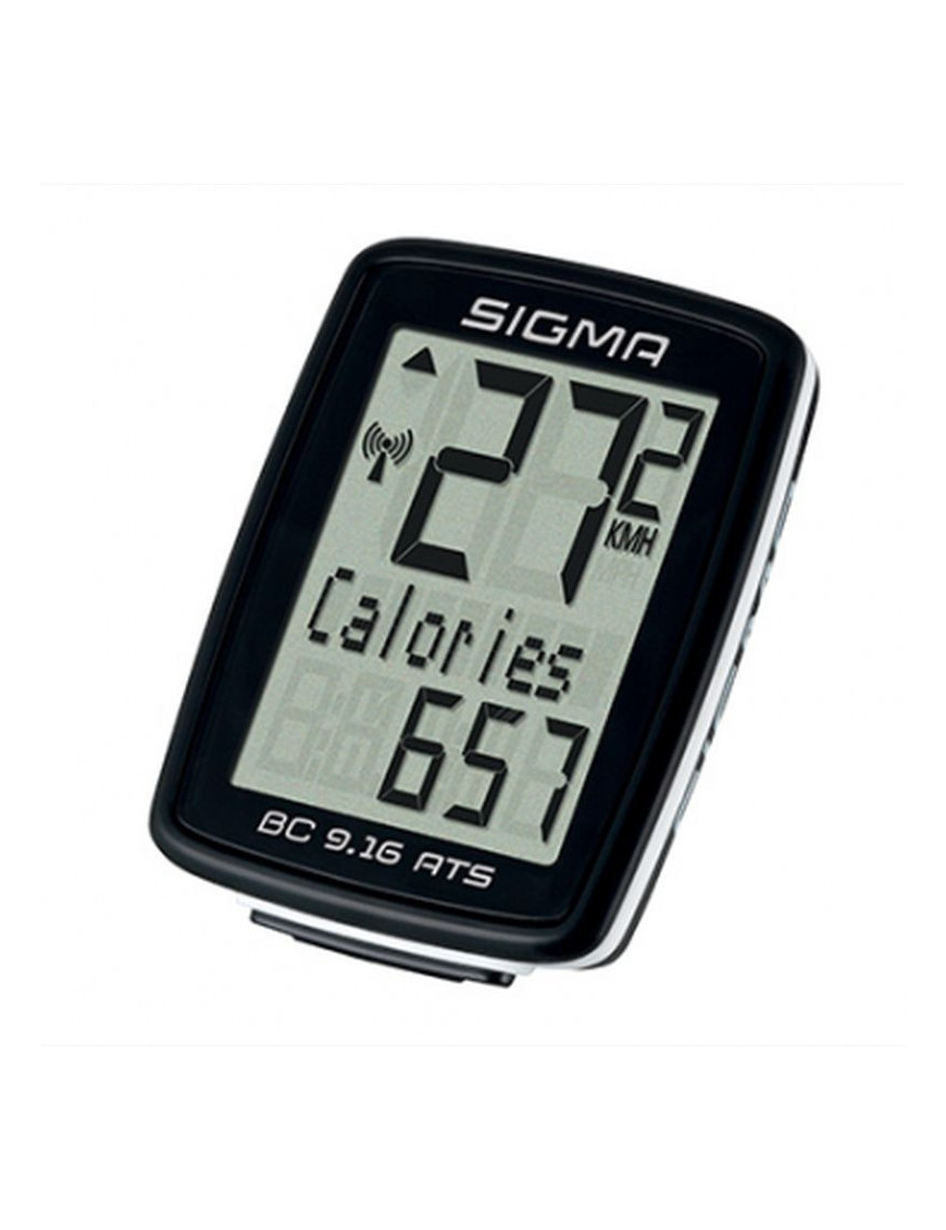 COMPTEUR SIGMA BC 9.16 ATS SANS FIL NOIR (9 FONCTIONS)