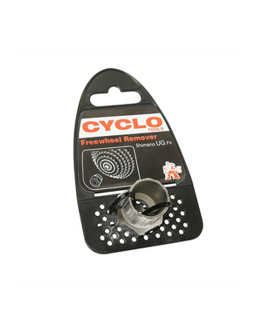 OUTIL DEMONTE ROUE LIBRE (SHIMANO UG) (SUR CARTE MARQUE CYCLO)