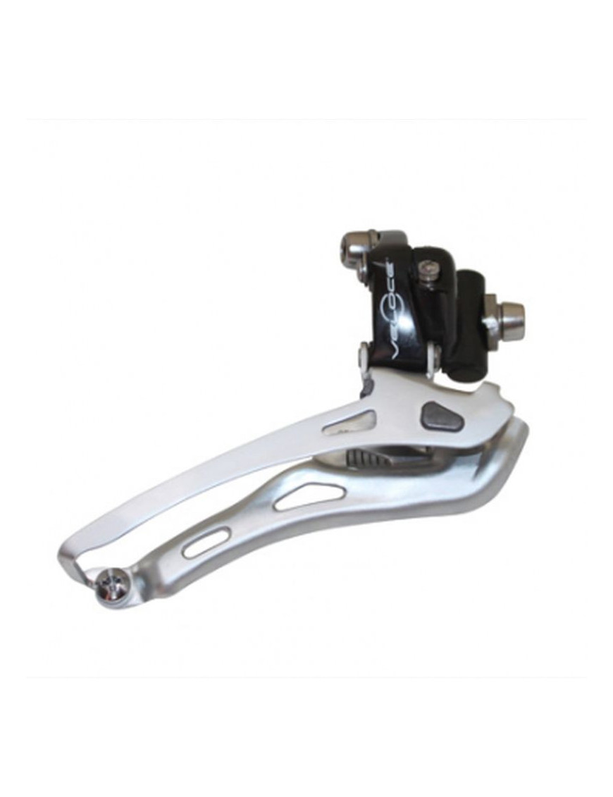 DERAILLEUR ROUTE AVANT CAMPA 10V. VELOCE A BRASER DOUBLE NOIR