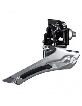 DERAILLEUR ROUTE AVANT SHIMANO 11V. 105 R7000 NOIR DOUBLE BRASER