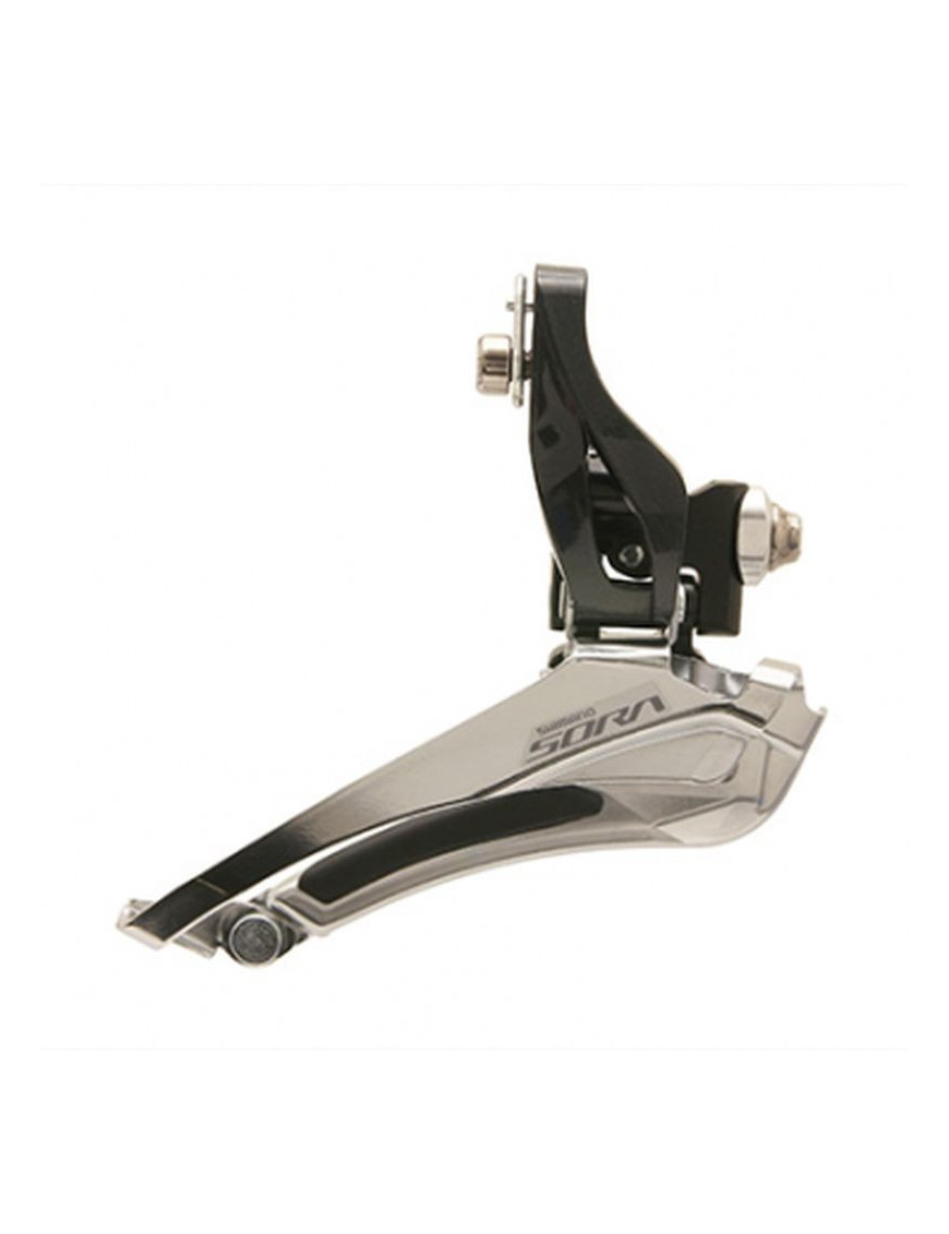 DERAILLEUR ROUTE AVANT SHIMANO  9V. SORA 3000 DOUBLE A BRASER