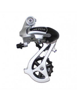 DERAILLEUR VTT ARRIERE SHIMANO  7-8V. ALTUS ARGENT