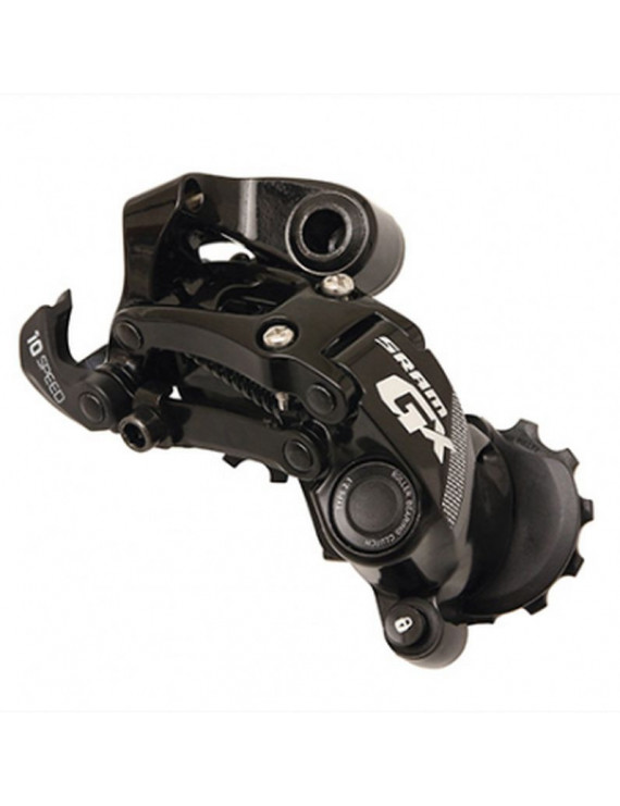 DERAILLEUR VTT ARRIERE SRAM 10V. GX TYPE 2.1 NOIR CHAPE COURTE