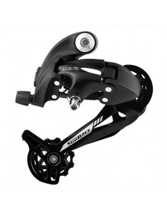 DERAILLEUR VTT ARRIERE SUNRACE M41 7-8V. GRANDE CHAPE A VIS (COMPATIBLE SHIMANO)