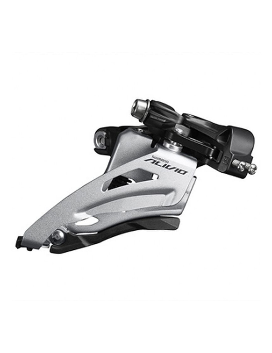 Dérailleur VTT avant shimano alivio 9x2 collier 34.9/31.8/28.6 ti...