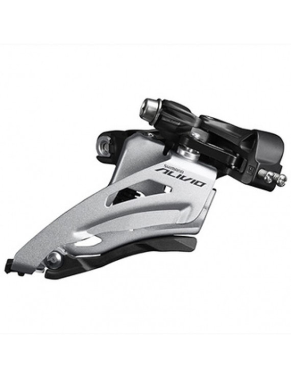 Dérailleur VTT avant shimano alivio 9x2 collier 34.9/31.8/28.6 ti...