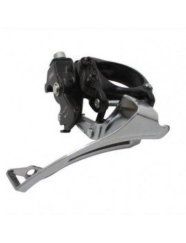 DERAILLEUR VTT AVANT SUNRACE M50 A COLLIER BAS 34,9 POUR 42x32x22 TIRAGE HAUT-BAS (AVEC COLLIER ADAPTATEUR 31.8 ET 28.6)