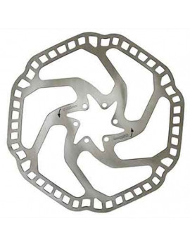 DISQUE DE FREIN VTT 6 TROUS NEWTON BRAKE 203mm ARGENT
