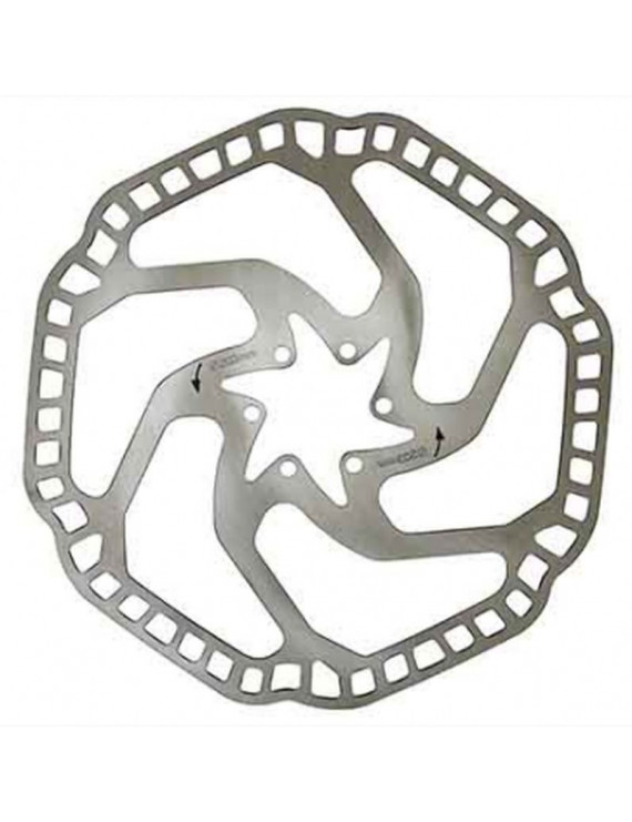 DISQUE DE FREIN VTT 6 TROUS NEWTON BRAKE 203mm ARGENT