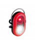 Eclairage vélo a pile av/ar sigma microduo rouge a led rouge/blan...