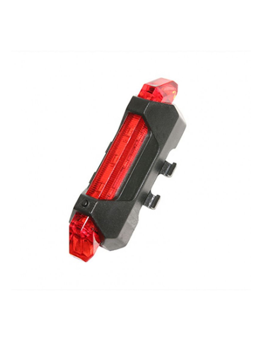 ECLAIRAGE VELO - TROTTINETTE USB ARRIERE SUR TIGE DE SELLE - HAUBANS - ESSIEUX ARRIERE DE TROTTINETTE XIAOMI M3655 LEDS 2 FONCT