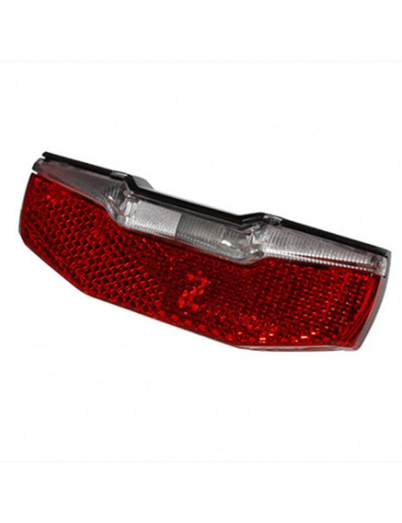 ECLAIRAGE VELO VAE - E-BIKE ARRIERE SUR PORTE-BAGAGE AXA BLUELINE STEADY ENTRAXE 80mm COMPATIBLE DYNAMO (ECLAIRAGE A L'ARRET 4 