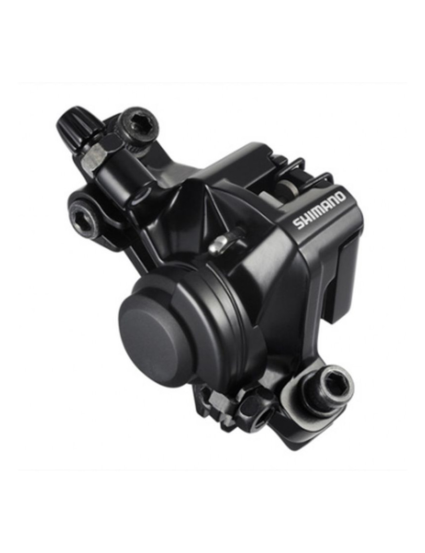 ETRIER FREIN DISQUE VTT AVANT-ARRIERE MECANIQUE SHIMANO NOIR