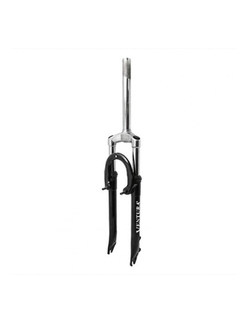 FOURCHE VTT 29 " P2R A SUSPENSION RESSORT NOIR DEB. 50mm PIVOT LISSE 240mm  1"1-8-28.6 EXTERIEUR - 25,4 INTERIEUR