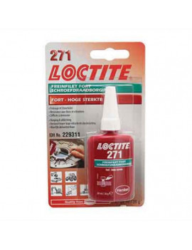 Frein filet fort loctite 271 a resistance elevee (flacon 24 ml so...